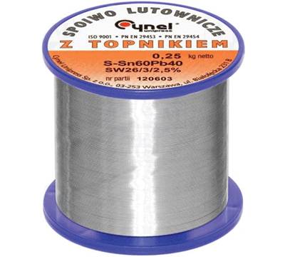 Juotostina Sn60/Pb40 2,0mm 250g (VAIN AMMATTIKÄYTTÖÖN)