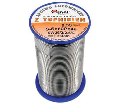 Juotostina Sn60/Pb40 2,0mm 500g (VAIN AMMATTIKÄYTTÖÖN)
