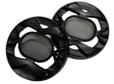 Kaiutinsuojapari 4"/100mm musta