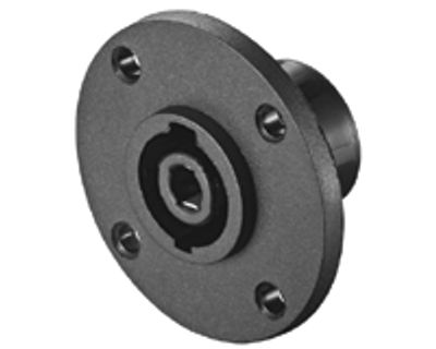 Kaiutinrunkoliitin laipalla 4-nap. (Speakon-yhteensopiva)