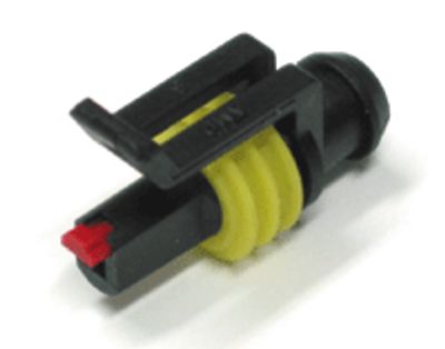 Liitinrunko SuperSeal-sarja naaraskoskettimille 1-nap. (282079-2)