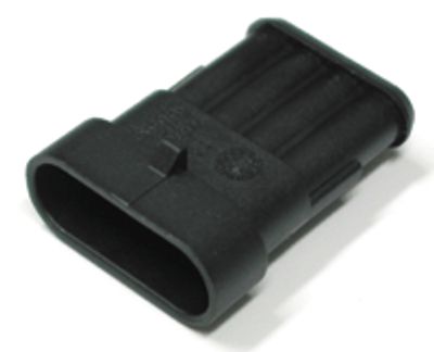 Liitinrunko SuperSeal-sarja uroskoskettimille 4-nap. (282106-1)