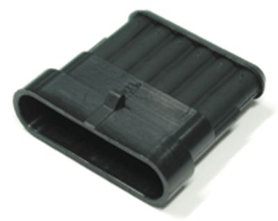 Liitinrunko SuperSeal-sarja uroskoskettimille 6-nap. (282108-1)