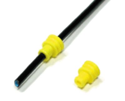 Johdintiiviste SuperSeal-/Junior Power Timer -sarjan liittimille 1,8-2,4mm keltainen