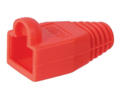 Taivutussuoja RJ45-liittimille punainen
