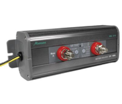 Akkuerotin kahdelle lyijyakulle 24V 100A *