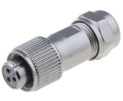 Vesitiivis pistoke IP67 3-nap. naaras Vesitiivis pistoke IP67 3-nap. naaras