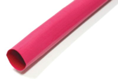 Kutistemuovi 12,7mm punainen 1m