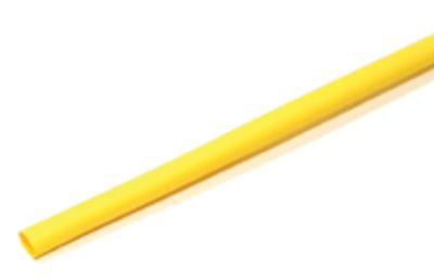 Kutistemuovi 3,2mm keltainen 1m