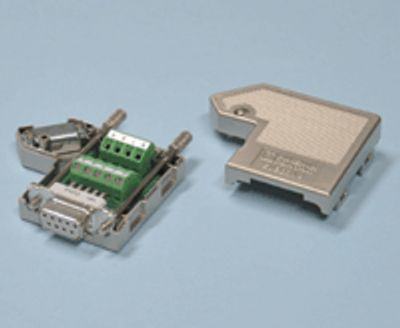 D-liitin SUBCON 9-nap. naaras ruuviliitäntä