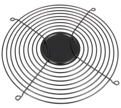 Sormisuoja 254mm metalli musta