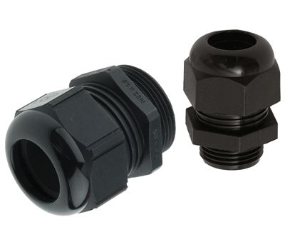 Holkkitiiviste muovi PG16 musta