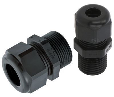 Holkkitiiviste muovi M20 pitkä kierre musta