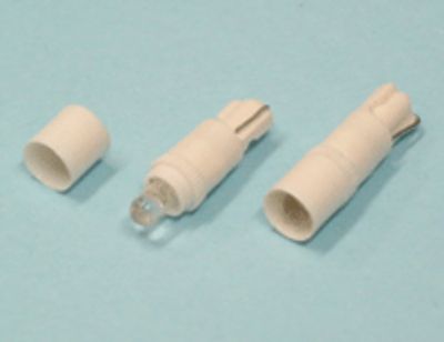 LED-lamppu T5 W2x4,6d 12Vdc valkoinen *