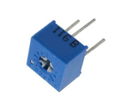 Cermet-trimmeripotentiometri vaakamalli 200ohm