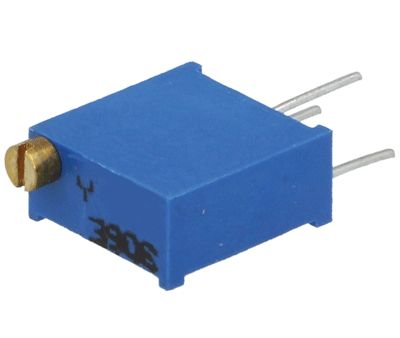 Cermet-monikierrostrimmeripot. pystymalli 50kohm