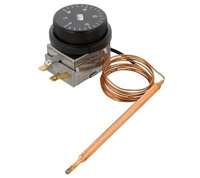 Säädettävä kapillaaritermostaatti ±0...+40°C 15A 400Vac (C702512311N)
