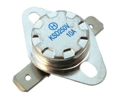 Bimetallitermostaatti avautuva +70°C