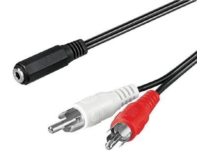 Audioliitäntäkaapeli 1,5m