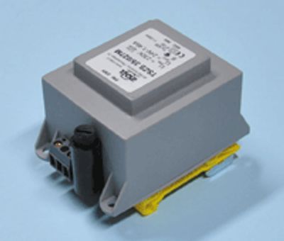 Muuntaja DIN-kiskoon 24V 35VA