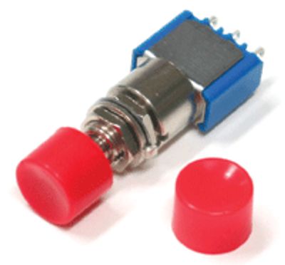 Nuppi 8600AB-sarjan painikkeille, 10mm punainen