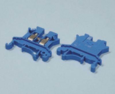 Riviliitin DIN-kiskoon 2,5mm² sininen