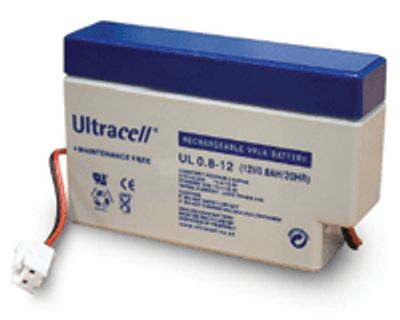 Lyijyhyytelöakku 12V 0,8Ah