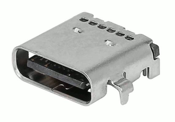 Smc Runkoliitin USB-C -runkoliitin piirilevylle SMD - Starelec.fi