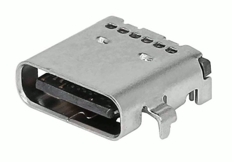 Usb Runkoliitin USB-C -runkoliitin piirilevylle SMD - Starelec.fi