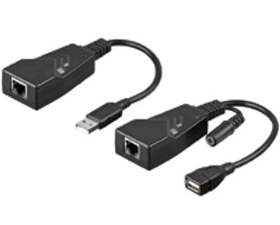 USB-välimatkan jatkaja USB 1.0/1.1/2.0 Cat5/5e/6 100m