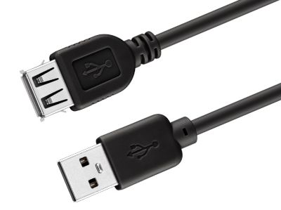USB-jatkojohto A/A 0,6m