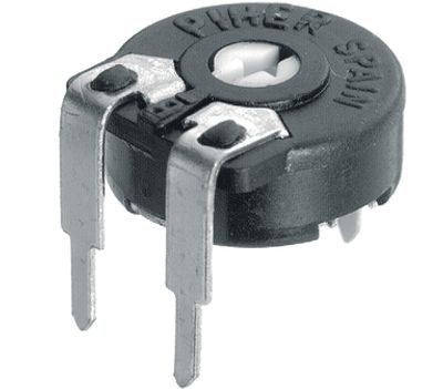 Hiilitrimmeripotentiometri vaakamalli 5x10mm 250kohm