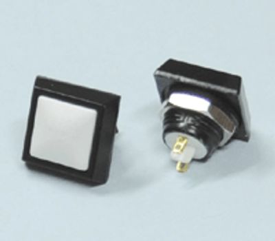 Painike 1xOFF-(ON) 2A 36Vdc valkoinen