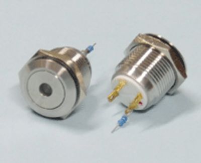 Painike LED-merkkivalolla 1xOFF-(ON) 2A 48Vdc IP65 sininen/24Vdc