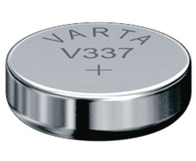 Hopeaoksidiparisto 1,55V 9mAh 4,8x1,65mm