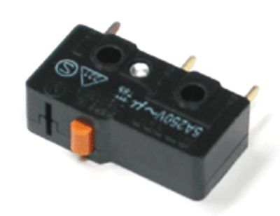 Rajakytkin painonapilla, piirilevylle, 3A 250Vac