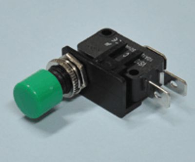 Painike 10A 250Vac vihreä