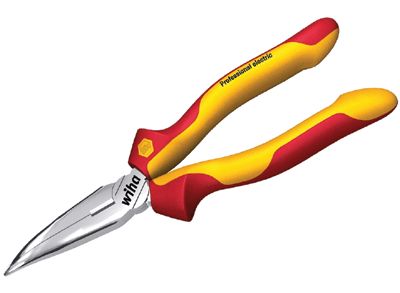 Kärkipihdit 1000Vac taivutetut/hammastetut kärjet 2,8mm/200mm (Z05106-200 / 26729)