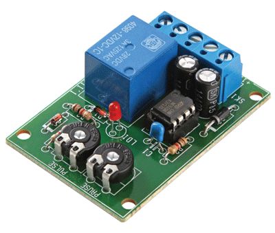 Säädettävä ajastin relelähdöllä 12Vdc *