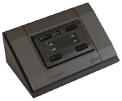 4-kanavainen RF-lähetin pöytäkotelossa *