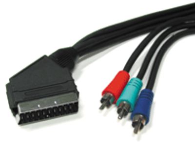 SCART/RGB-liitäntäkaapeli 5m