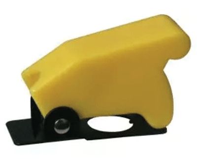 Vipukytkimen käyttösuoja 12mm keltainen