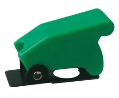 Vipukytkimen käyttösuoja 12mm vihreä