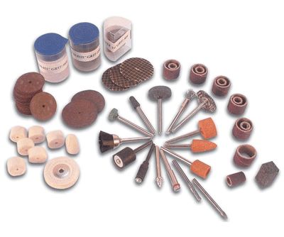 125-osainen hionta- ja kiillotussarja