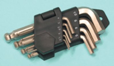 9-osainen kuusiokoloavainsarja 1,5-10mm