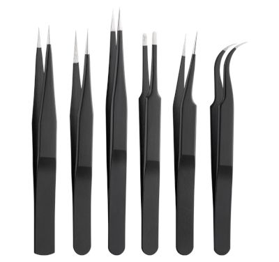 Antistaattinen pinsettisarja 6-osainen