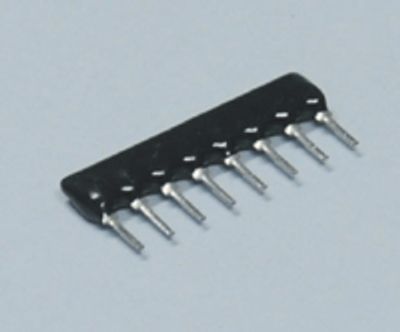 vastusverkko SIL-8 7x2,2kohm