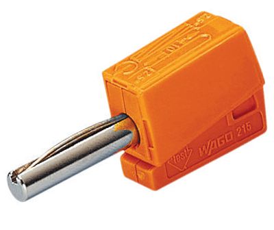 Banaanipistoke 4mm jousiliitäntä oranssi