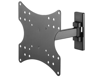 Seinäkiinnitysteline TV/monitorille 20kg 23-42" musta