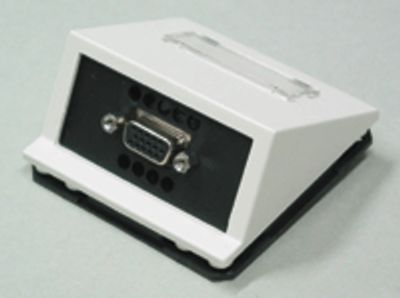 VGA-liitinrasia, valkoinen VGA-liitinrasia, valkoinen